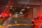 Cae tubería en bulevar Antonio L. Rodríguez en Monterrey; vialidad colapsa