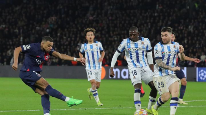 Saca PSG ventaja sobre Real Sociedad en Champions League