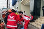 Cae elevador con empleados y cadáver dentro en funeraria de Monterrey