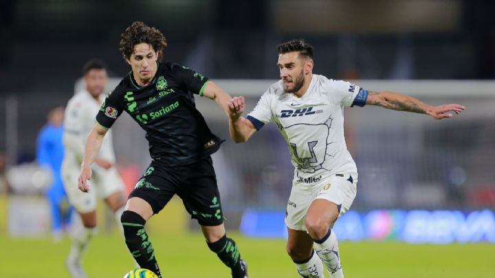 Liga MX: Pumas golea a Santos y se sitúa a la sombra del líder
