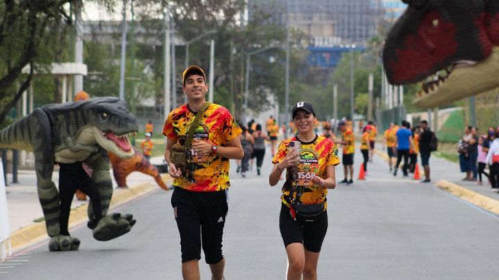 Carrera jurásica en Monterrey: ¿Cuándo y cómo correr junto a dinosaurios?
