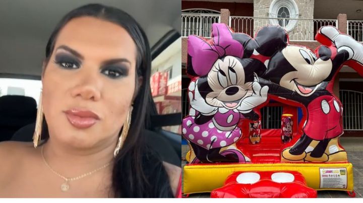Kimberly renta un inflable para fiestas y la critican por el precio