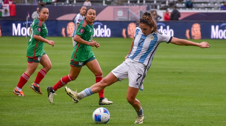México deja escapar la victoria en su debut en Copa Oro W ante Argentina