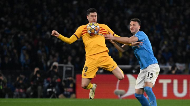 Barcelona dejó ir la victoria ante Napoli en Champions League