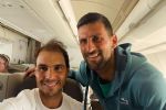 Nadal y Djokovic coinciden en vuelo a Los Ángeles para Indian Wells