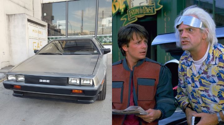 ¿Vino del futuro? ‘Aparece’ auto DeLorean en Monterrey