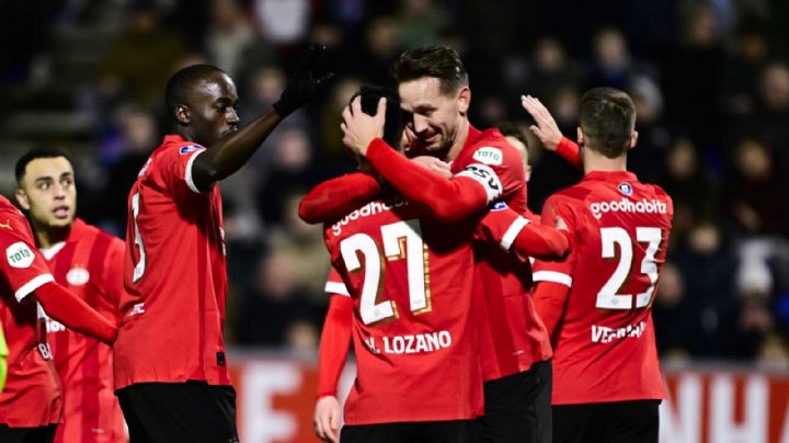 Eredivisie: El PSV y ‘Chucky’ Lozano en modo aplanadora tras 7-1