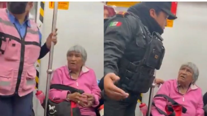 Bajan del metro a mujer de la tercera edad por vender paletas en Monterrey