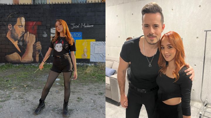Autora del mural de Pepe Madero conoce al cantante regiomontano