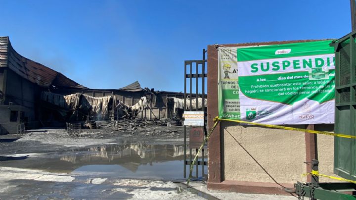 Estado coloca sello de suspensión a fábrica incendiada en San Nicolás