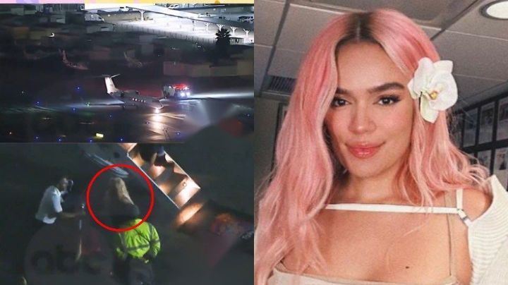Video: Avión privado de Karol G aterriza de emergencia en Los Ángeles