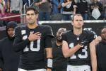 NFL: Raiders anuncian los recortes de Jimmy Garoppolo y Hunter Renfrow