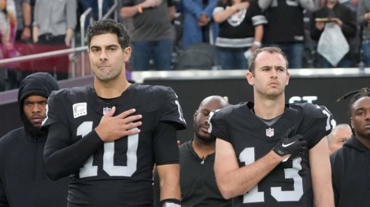NFL: Raiders anuncian los recortes de Jimmy Garoppolo y Hunter Renfrow