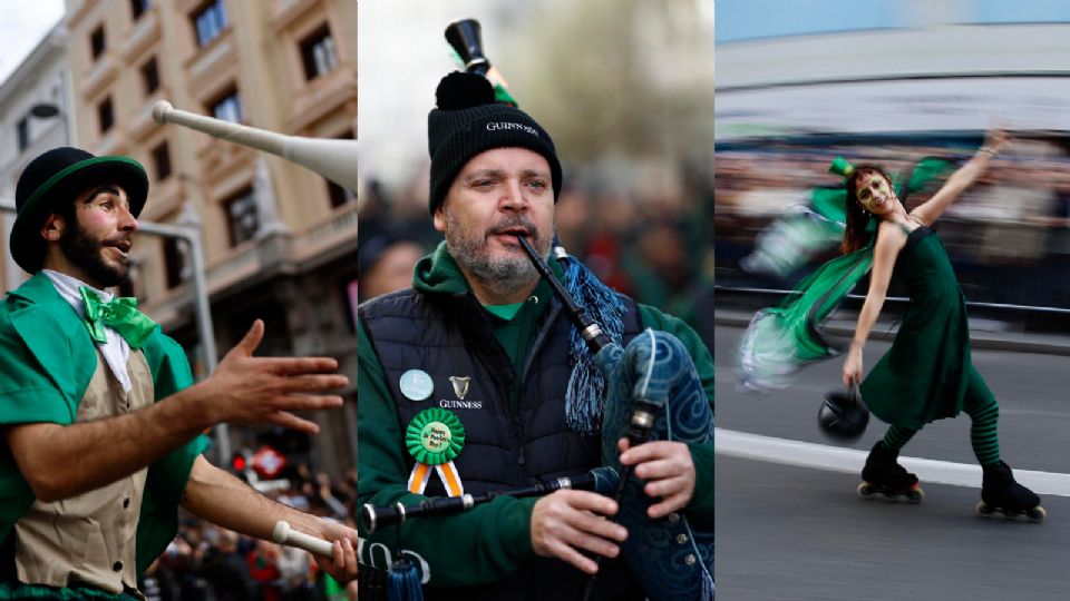 Desfile por el Día de San Patricio en Nueva York.