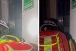 Quedan 3 personas atrapadas en elevador en edificio en Monterrey