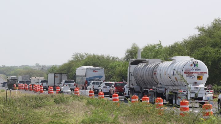 Sufren regios con 6 retenes en autopista a Reynosa 