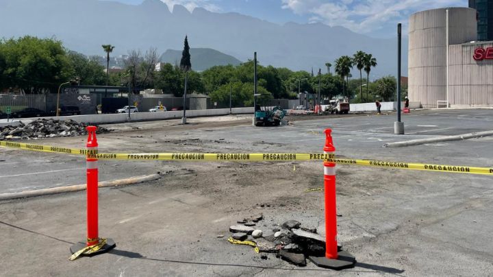 Acusan deterioro y lentitud en las obras de Plaza Fiesta San Agustín en San Pedro