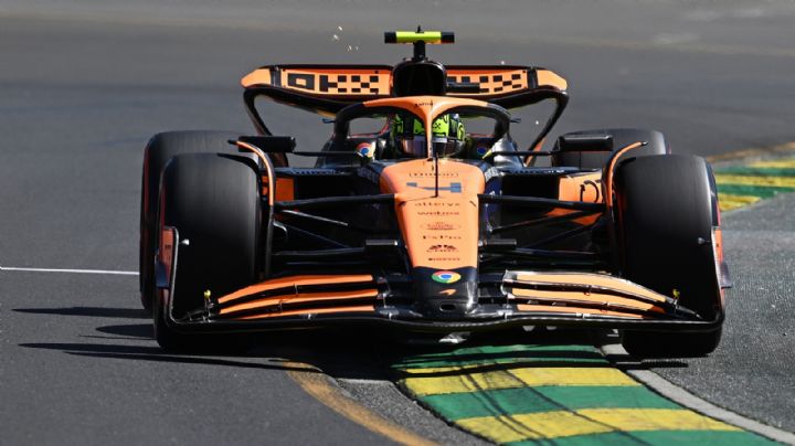 F1: Norris marca el mejor tiempo en los primeros entrenamientos del GP de Australia