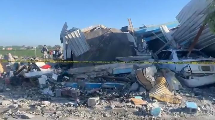 Video: Explosión deja una mujer muerta y casas destruidas en Valle Hermoso, Tamaulipas
