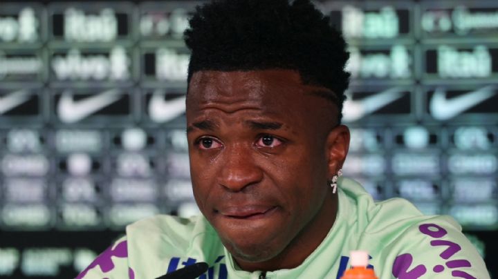 Vinícius rompe a llorar al hablar del racismo: "Cada vez tengo menos ganas de jugar"