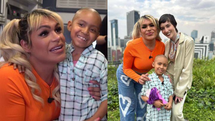 Video: Wendy Guevara cumple sueño de una niña con leucemia; deseaba conocerla