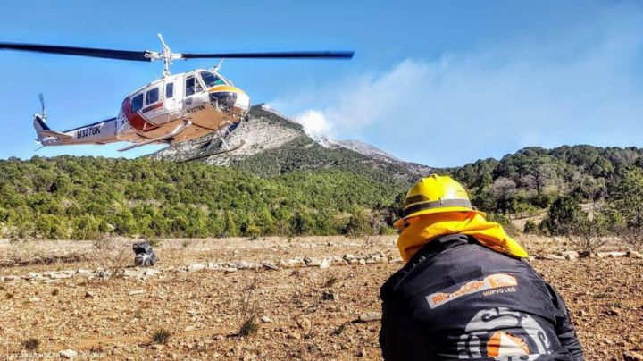Sigue activo incendio forestal en Zaragoza, NL; ha consumido 60 hectáreas