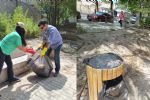 Brigada de limpieza recolecta 12 bolsas de basura en Parque Ciudadano