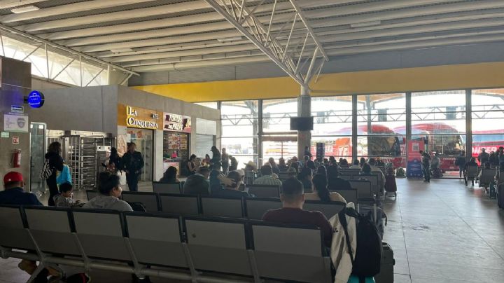 Semana Santa: Central de Autobuses de Monterrey luce con poca afluencia