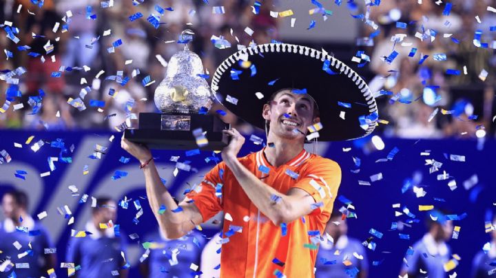Alex de Miñaur se corona en el Abierto de Acapulco por segundo año seguido