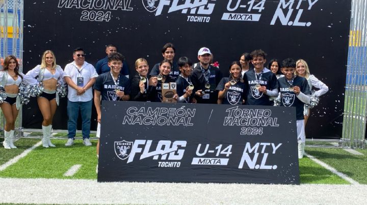 Coahuila gana torneo de Flag Football organizado por NFL en Monterrey
