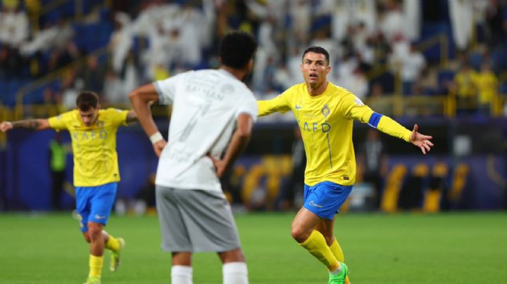 Triplete de Cristiano Ronaldo en la victoria del Al Nassr
