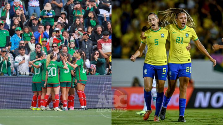 Cambian de horario el partido de México vs Brasil en Copa Oro W