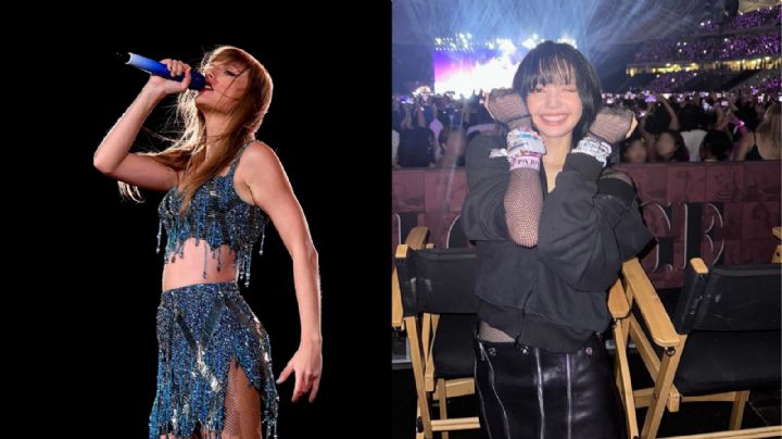 Lisa de Blackpink asiste a concierto de Taylor Swift y esta fue la foto que se tomaron