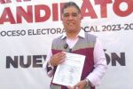 Guerrero Reséndiz registra candidatura a la alcaldía de San Nicolás por Morena