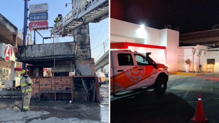 Pollería y casino Broadway sufren respectivo incendio en Monterrey