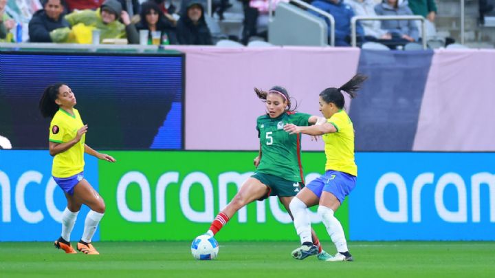 Se acabó el sueño para México Femenil en Copa Oro W; cayeron 3-0 ante Brasil