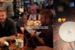 Beckham queda encantado con salsa de chile piquín y da autógrafos en restaurante de San Pedro