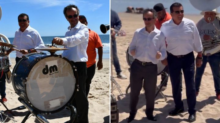Embajador de Reino Unido en México disfruta de la música de banda en Mazatlán
