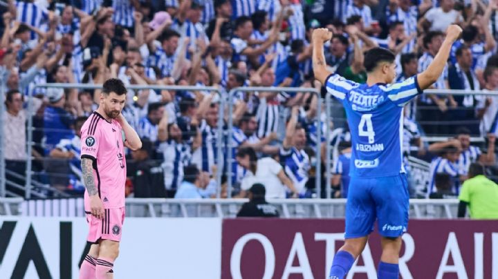 Rayados vence 3-1 y elimina al Inter Miami de Leo Messi