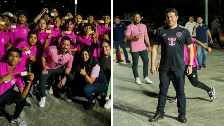 Selección de Nuevo León juega ‘cascarita’ con Samuel García