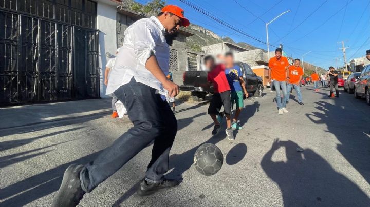 Propone Jesús Nava 50 nuevos parques en Santa Catarina