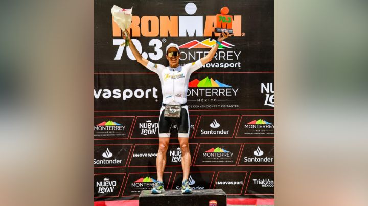 El regio Francisco Serrano es campeón absoluto del Ironman Monterrey 2024