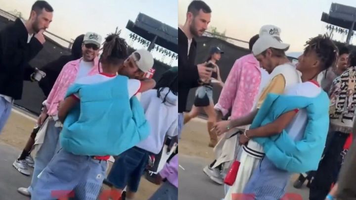 Video: Justin Bieber besa a Jade Smith en Coachella