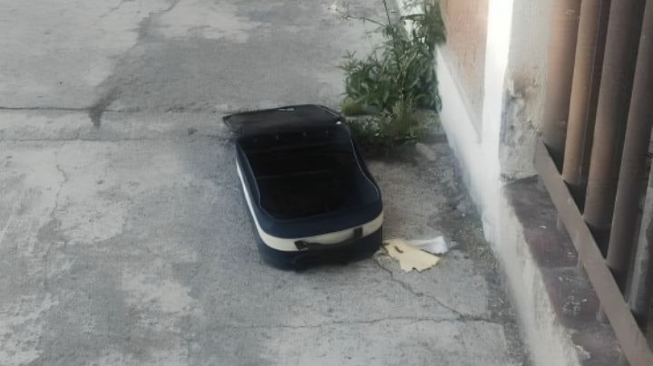 Abandonan a niño de 2 años dentro de una maleta en Puebla