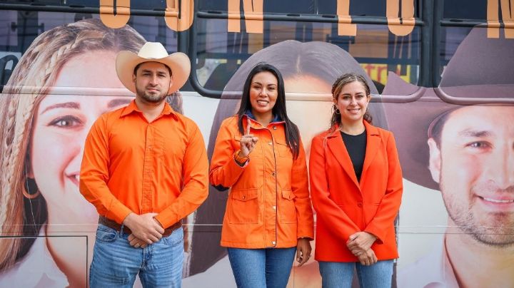 Alejandra Morales presenta su oficina móvil en San Nicolás