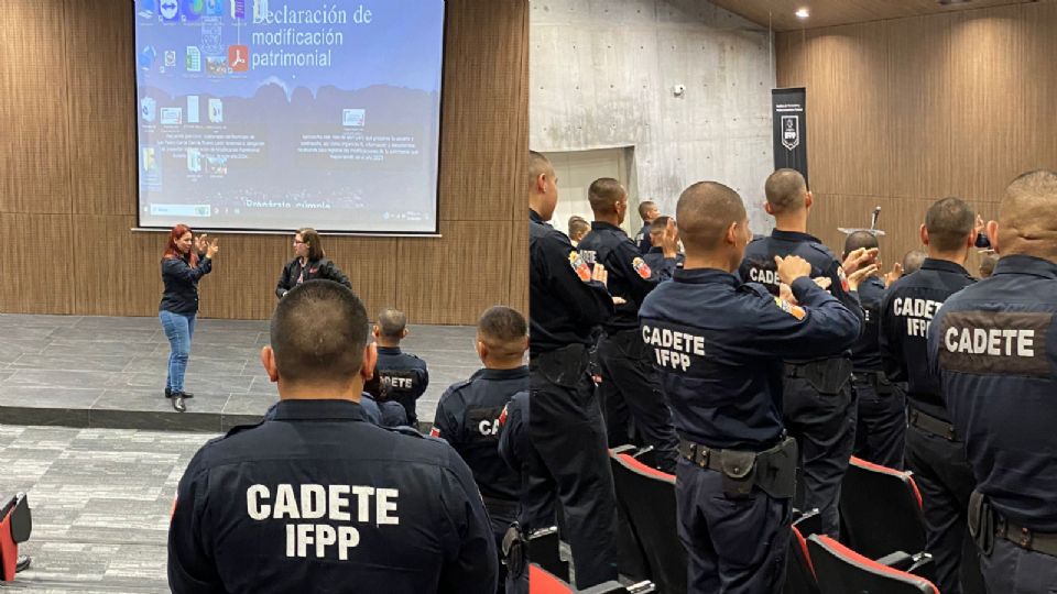 Capacitan a policías de San Pedro en lenguaje de señas