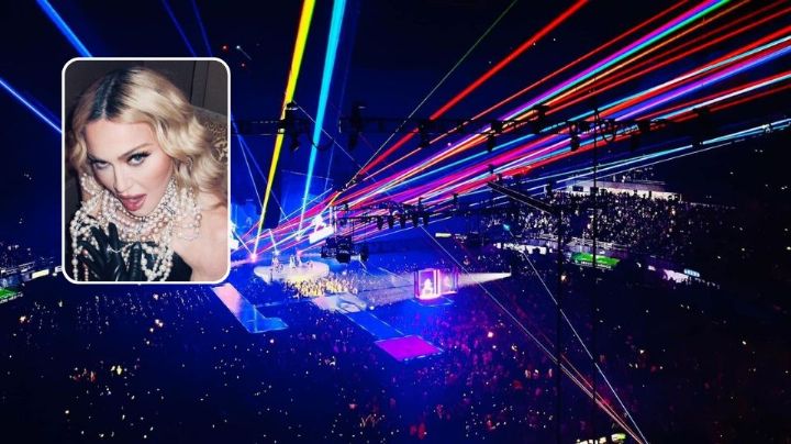 Cuarta noche de Madonna en México; llena de luces y tecnología