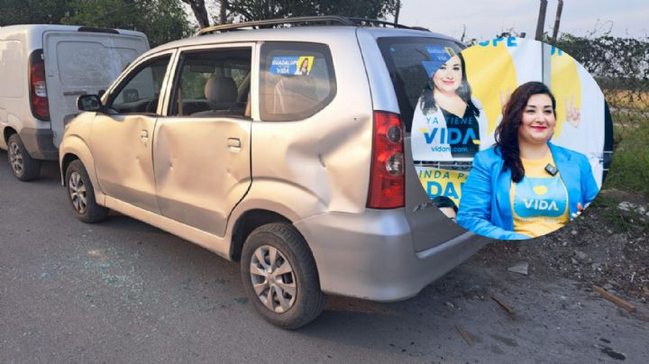 Balean vehículo del hermano de Linda Padilla, candidata a la alcaldía de Guadalupe
