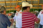 Jesús Nava promete a habitantes de La Huasteca servicios de salud y nuevos caminos