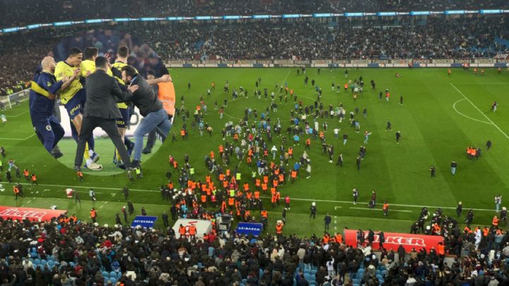 Sanción de seis partidos sin público al Trabzonspor por agresión de sus hinchas al Fenerbahçe